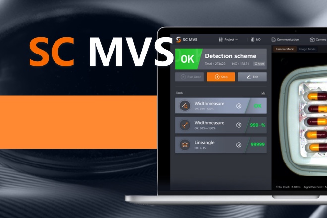 Software Hikrobot pro nastavení vizuální inspekce SC MVS